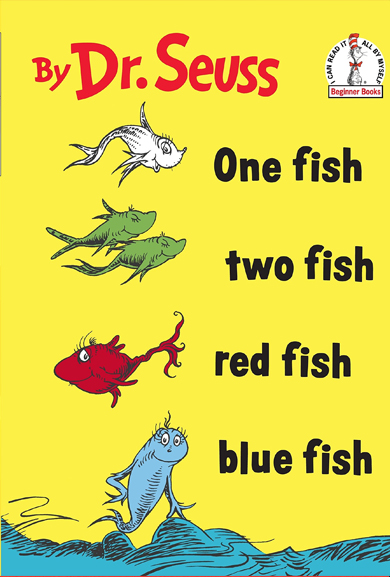 One Fish Two Fish Red Fish Blue Fish Cover